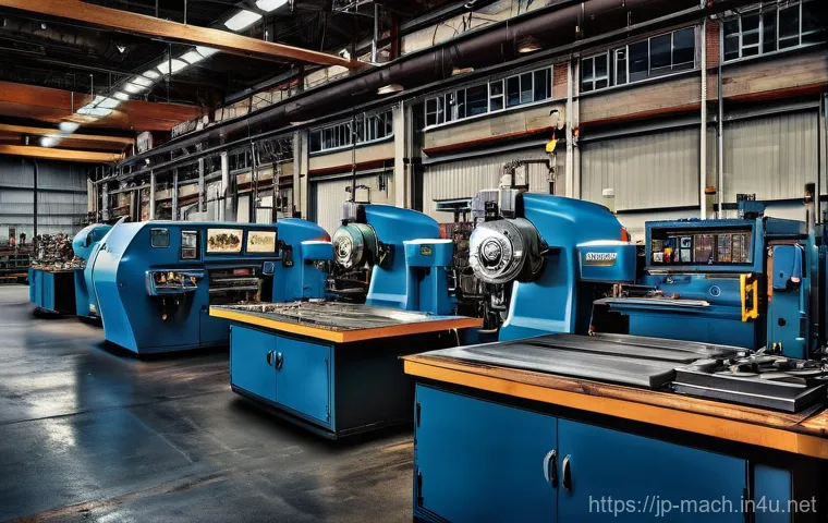 기계가공 재직자 후기 - Here are three image generation prompts in English, designed to be detailed and adhere to the specif... 기계가공 재직자 후기 - Here are three image generation prompts in English, designed to be detailed and adhere to the specif...