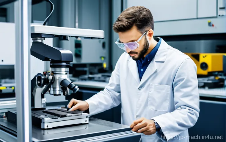 기계가공 재직자 후기 - Image Prompt 1: The Synergy of AI and Artisanship in a Modern Machine Shop** 기계가공 재직자 후기 - Image Prompt 1: The Synergy of AI and Artisanship in a Modern Machine Shop**