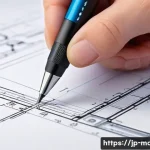 기계가공 실기 도면 해석 - 05mm, geometric dimensioning and tolerancing marks like flatness and straightness, and surface finis...