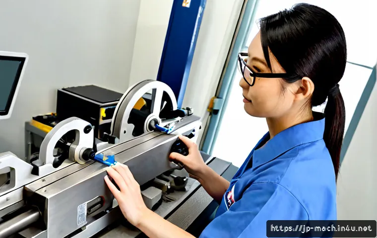 기계가공 실무 강좌 추천 - Photorealistic vocational machining workshop lesson, experienced Japanese instructor in clean safety...
